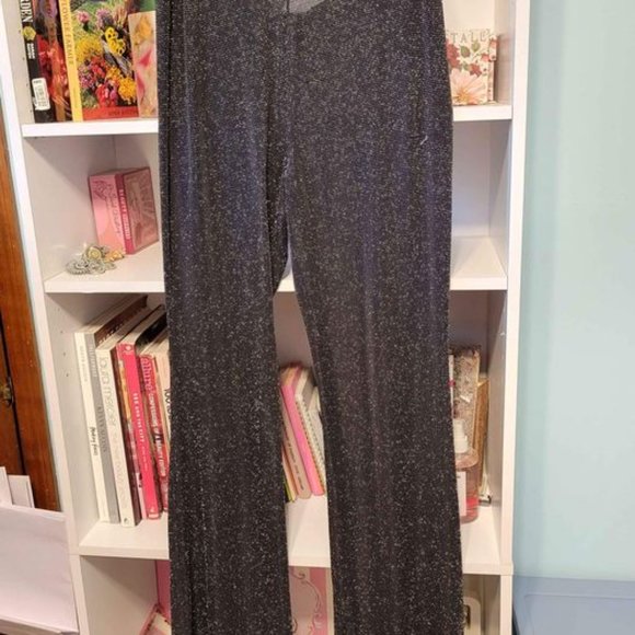 Black Sparkly 2-Piece from H&M. Size Medium. Stretchy, Lightweight, Worn Once. - Picture 8 of 9